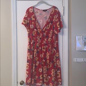 Super soft wrap/tie dress